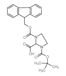 1-(((9H-芴-9-基)甲氧基)羰基)-3-(叔丁氧基羰基)咪唑烷-2-羧酸图片