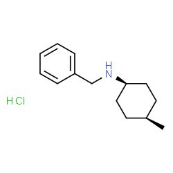 cis-N-Benzyl-4-methylcyclohexanamine hydrochloride structure