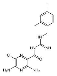 2',4'-dimethylbenzamilamiloride结构式