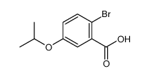 2-bromo-5-propan-2-yloxybenzoic acid Structure