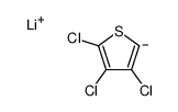 lithium,3,4,5-trichloro-2H-thiophen-2-ide结构式