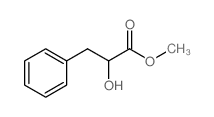 2-HYDROXY-3-PHENYL-PROPIONIC ACID METHYL ESTER Structure