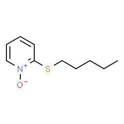 Pyridine, 2-(pentylthio)-, 1-oxide (9CI) structure