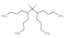 BIS(DIBUTYLAMINO)DIFLUOROMETHANE structure