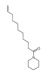 1-(piperidin-1-yl)undec-10-en-1-one Structure