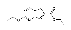 Ethyl 5-Ethoxy-1H-pyrrolo[3,2-b]pyridine-2-carboxylate Structure