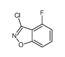 3-CHLORO-4-FLUOROBENZO[D]ISOXAZOLE结构式