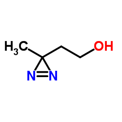 2-(3-Methyl-3H-diazirin-3-yl)ethanol Structure
