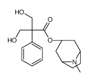 α-Hydroxymethyl Atropine structure