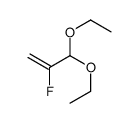 3,3-diethoxy-2-fluoroprop-1-ene Structure