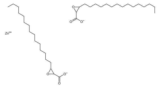 zinc epoxyoctadecanoate Structure