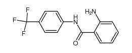 2-amino-N-(4-trifluoromethylphenyl)benzamide结构式