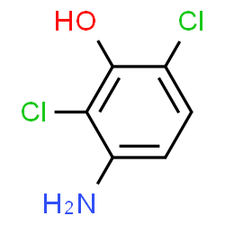 3-Amino-2,6-dichlorophenol结构式