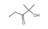 2-hydroxy-2-methylpentane-3-one Structure