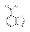 benzothiazole, 7-nitro- Structure