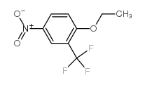 1-Ethoxy-4-nitro-2-(trifluoromethyl)benzene Structure