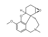 3-deoxygalanthamine-1,2-oxide结构式