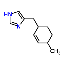 1H-Imidazole,4-[(4-methyl-2-cyclohexen-1-yl)methyl]- (9CI)结构式