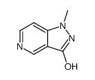 1-methyl-1,2-dihydro-pyrazolo[4,3-c]pyridin-3-one结构式