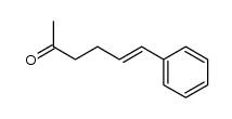 trans-6-phenylhex-5-en-2-one Structure
