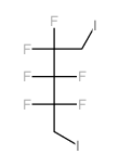 2,2,3,3,4,4-hexafluoro-1,5-diiodo-pentane结构式