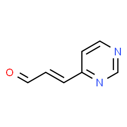 2-Propenal, 3-(4-pyrimidinyl)- (9CI)结构式