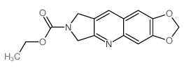 ethyl 6,8-dihydro-7h-[1,3]dioxolo[4,5-g]pyrrolo[3,4-b]quinoline-7-carboxylate Structure