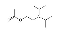 2-(diisopropylamino)ethyl acetate结构式