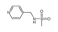 N-(pyridin-4-ylmethyl)methanesulfonamide结构式