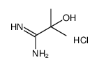 2-HYDROXY-2-METHYL-PROPIONAMIDINE HCL structure