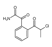 Benzeneacetamide, 2-(2-chloro-1-oxopropyl)-alpha-oxo- (9CI) picture