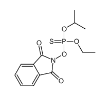 Thiophosphoric acid O-ethyl O-isopropyl O-(1,3-dihydro-1,3-dioxo-2H-isoindol-2-yl) ester结构式