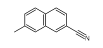 2-Cyano-7-methylnaphthalene结构式