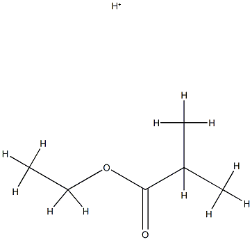 Propanoic acid,2-methyl-,ethyl ester,conjugate monoacid (9CI) picture