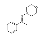 N-morpholino-1-phenylethan-1-imine Structure