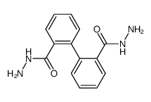 biphenyl-2,2'-dicarbohydrazide结构式