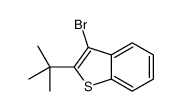 3-bromo-2-tert-butyl-1-benzothiophene结构式