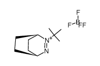tetrafluoro-l4-borane, (1s,4s)-2-(tert-butyl)-2,3-diazabicyclo[2.2.2]oct-2-en-2-ium salt结构式