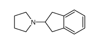 1-(2,3-dihydro-1H-inden-2-yl)pyrrolidine Structure