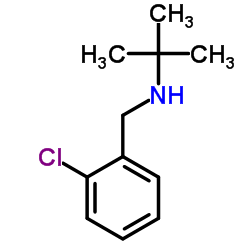 N-(2-Chlorobenzyl)-2-methyl-2-propanamine Structure