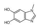 1-methyl-1H-benzoimidazole-5,6-diol Structure