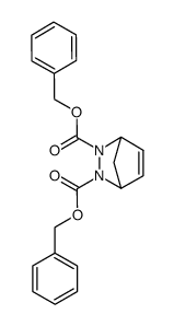 2,3-diaza-bicyclo[2.2.1]hept-5-ene-2,3-dicarboxylic acid dibenzyl ester Structure