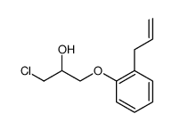 1-(2-allyl-phenoxy)-3-chloro-propan-2-ol结构式