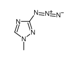 3-azido-1-methyl-1,2,4-triazole结构式