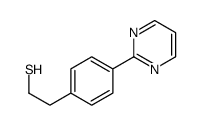 Benzeneethanethiol, 4-(2-pyrimidinyl)- (9CI) structure