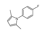 1-(4-Fluorophenyl)-2,5-dimethylpyrrole Structure