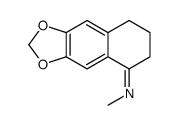 N-methyl-7,8-dihydro-6H-benzo[f][1,3]benzodioxol-5-imine Structure