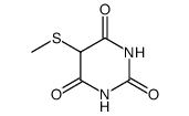 5-methylsulfanyl-pyrimidine-2,4,6-trione结构式