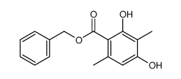 benzyl 2,4-dihydroxy-3,6-dimethylbenzoate Structure