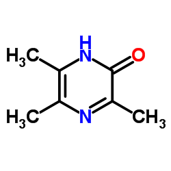 3,5,6-Trimethyl-2(1H)-pyrazinone structure